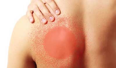 bol ispod lijeve lopatice